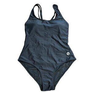 NEW Baleaf One Piece with Criss Cross Straps Black Women's S